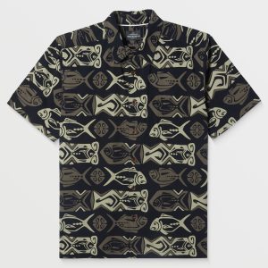 Waterman Band O Fish Shirt - Black
