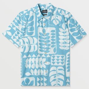 Waterman Turtle Island Shirt - Reef Waters Print