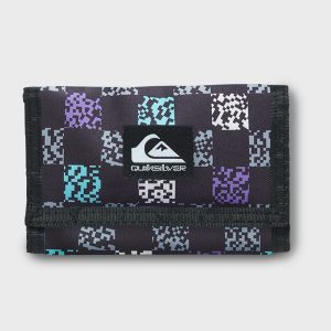Everydaily Trifold Wallet - Aqua/Black