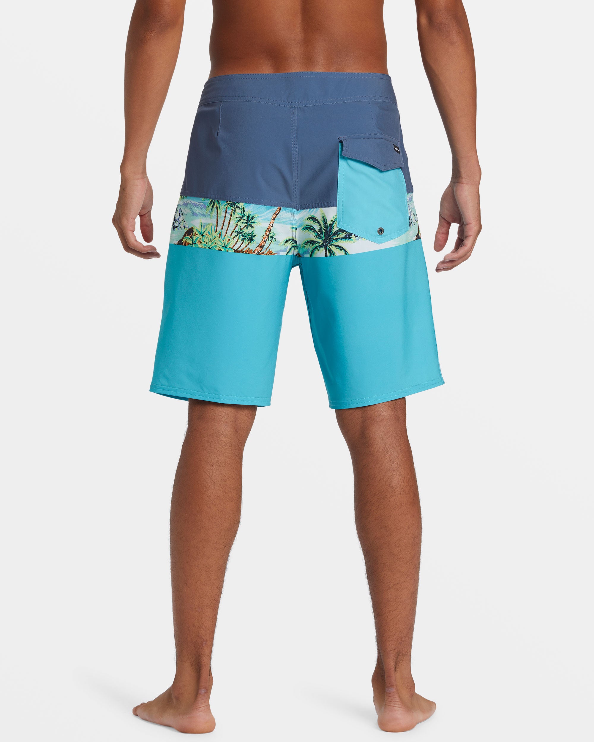 Surfsilk Panel 20 Boardshorts - Maui Blue - Image 2