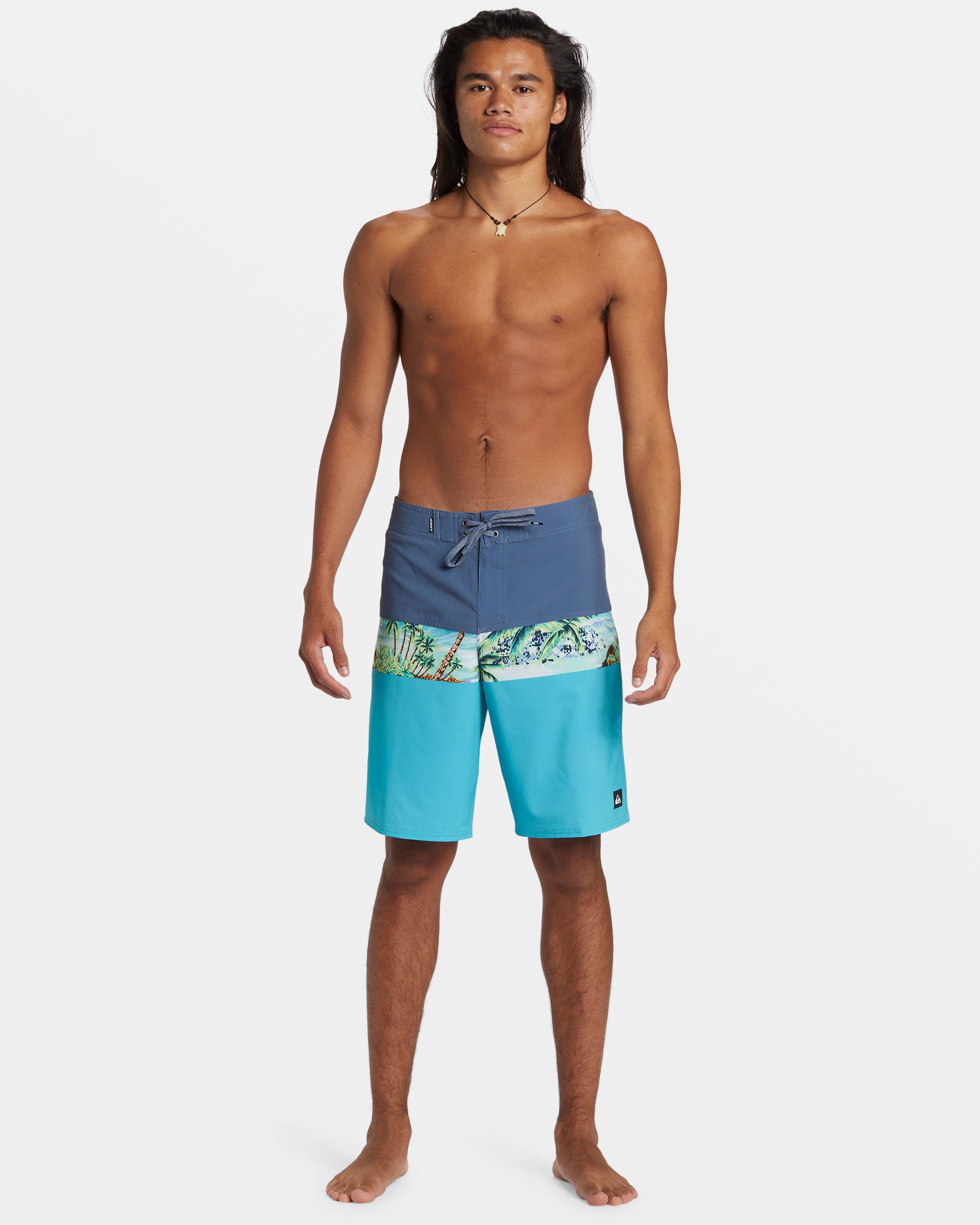 Surfsilk Panel 20 Boardshorts - Maui Blue - Image 3