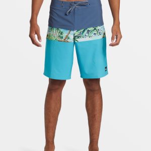 Surfsilk Panel 20 Boardshorts - Maui Blue