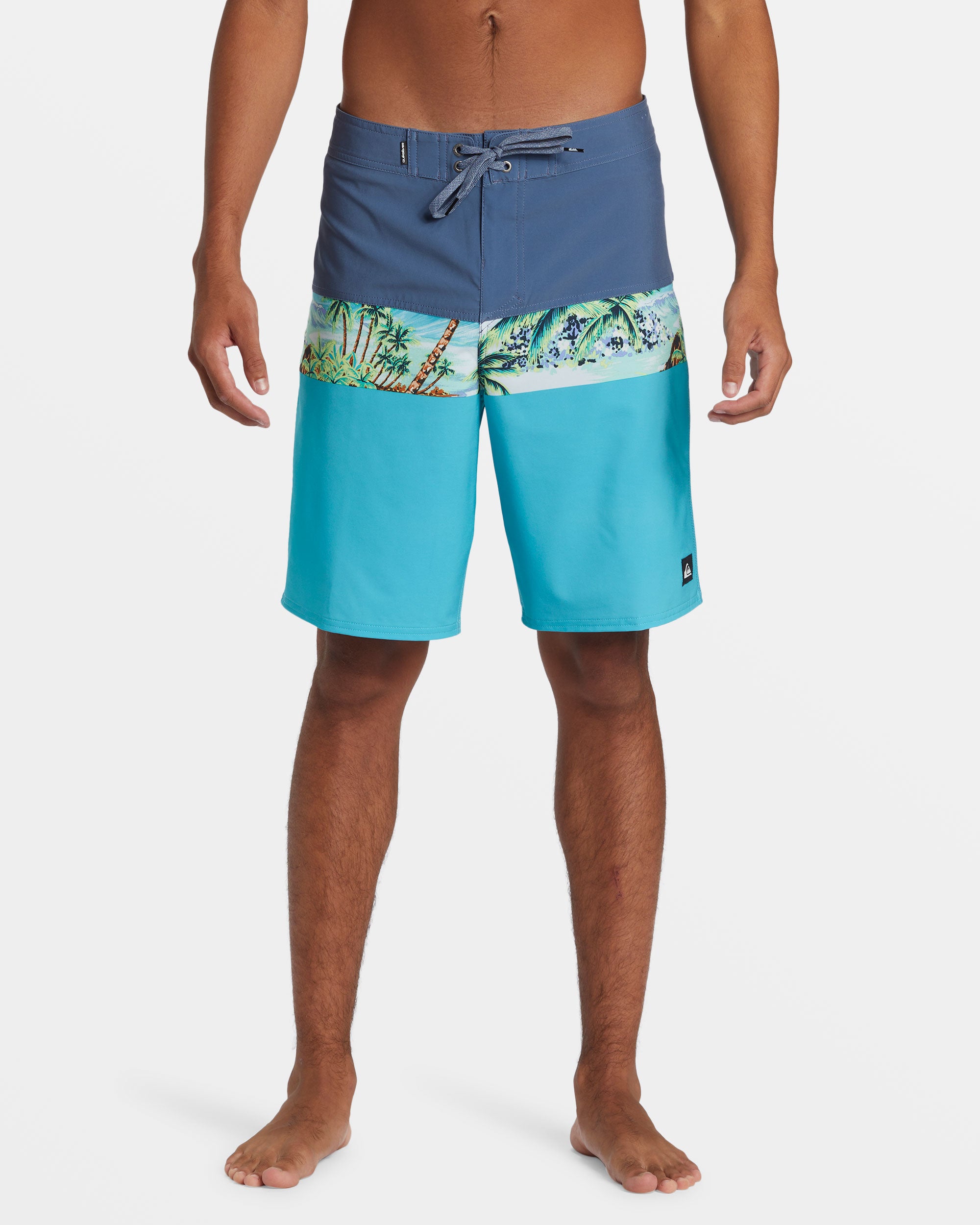 Surfsilk Panel 20 Boardshorts - Maui Blue