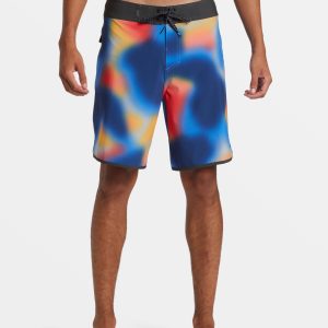 Surfsilk Scallop 19 Boardshorts - Living Coral