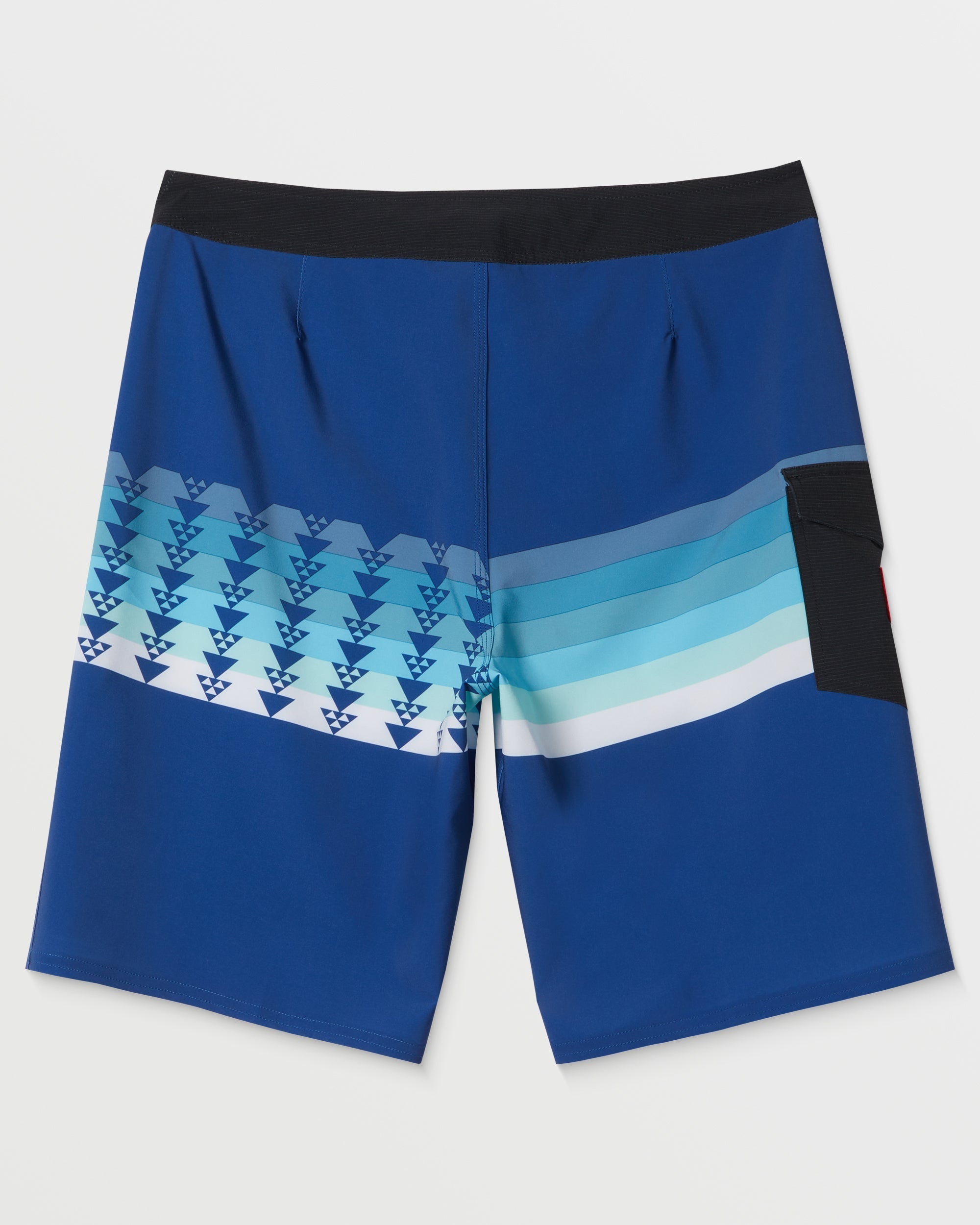 Surfsilk Hawaii Rockies 20 Boardshorts - Monaco Blue Print - Image 2