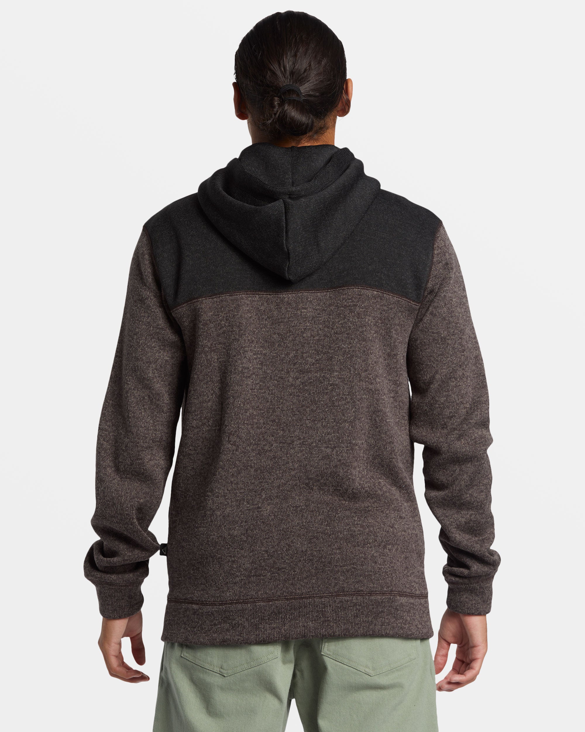 Keller Block Zip Hoodie - Canteen Heather - Image 2