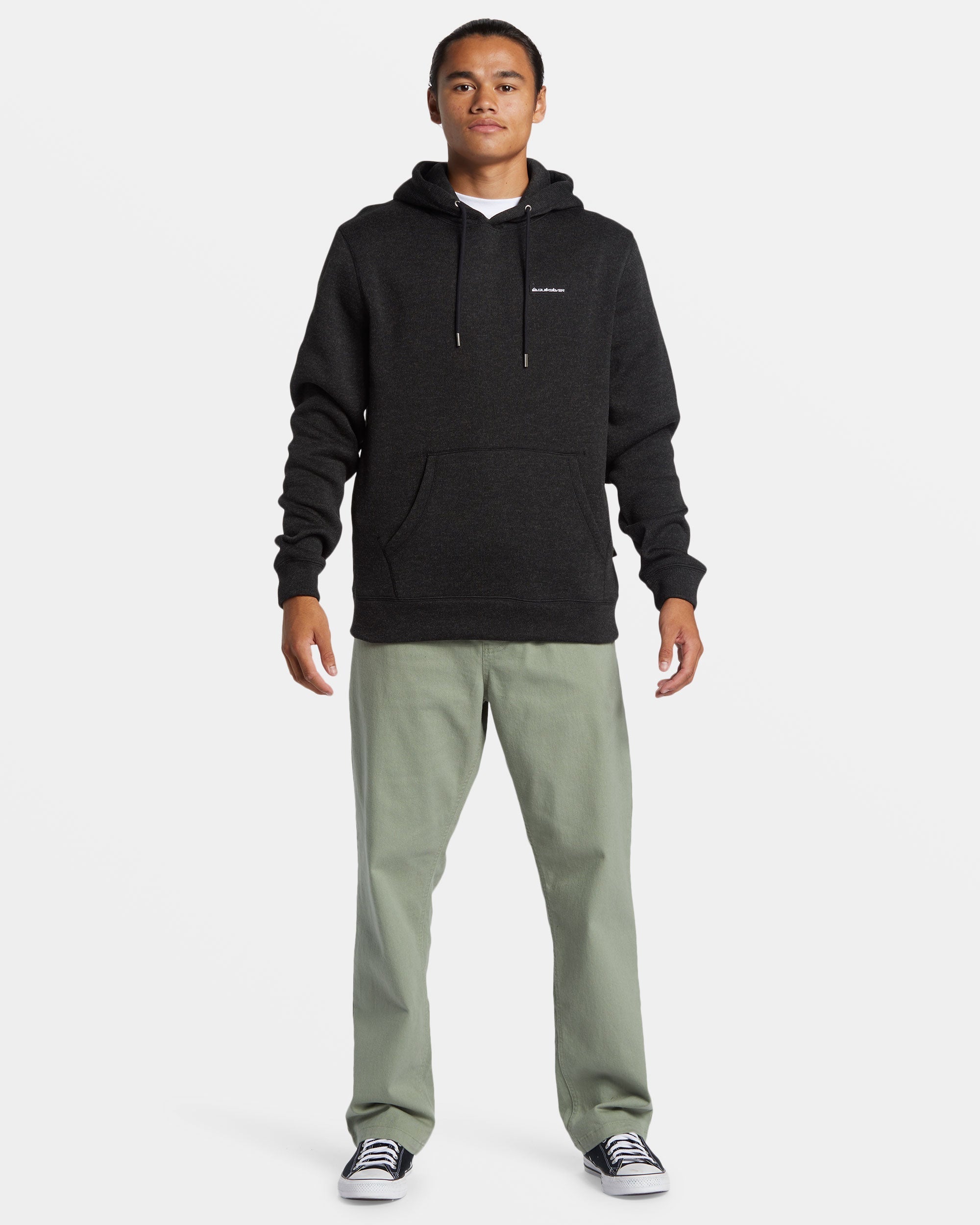 Keller Hoodie - Black Heather - Image 3