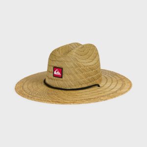 Pierside Straw Lifeguard Hat - Natural