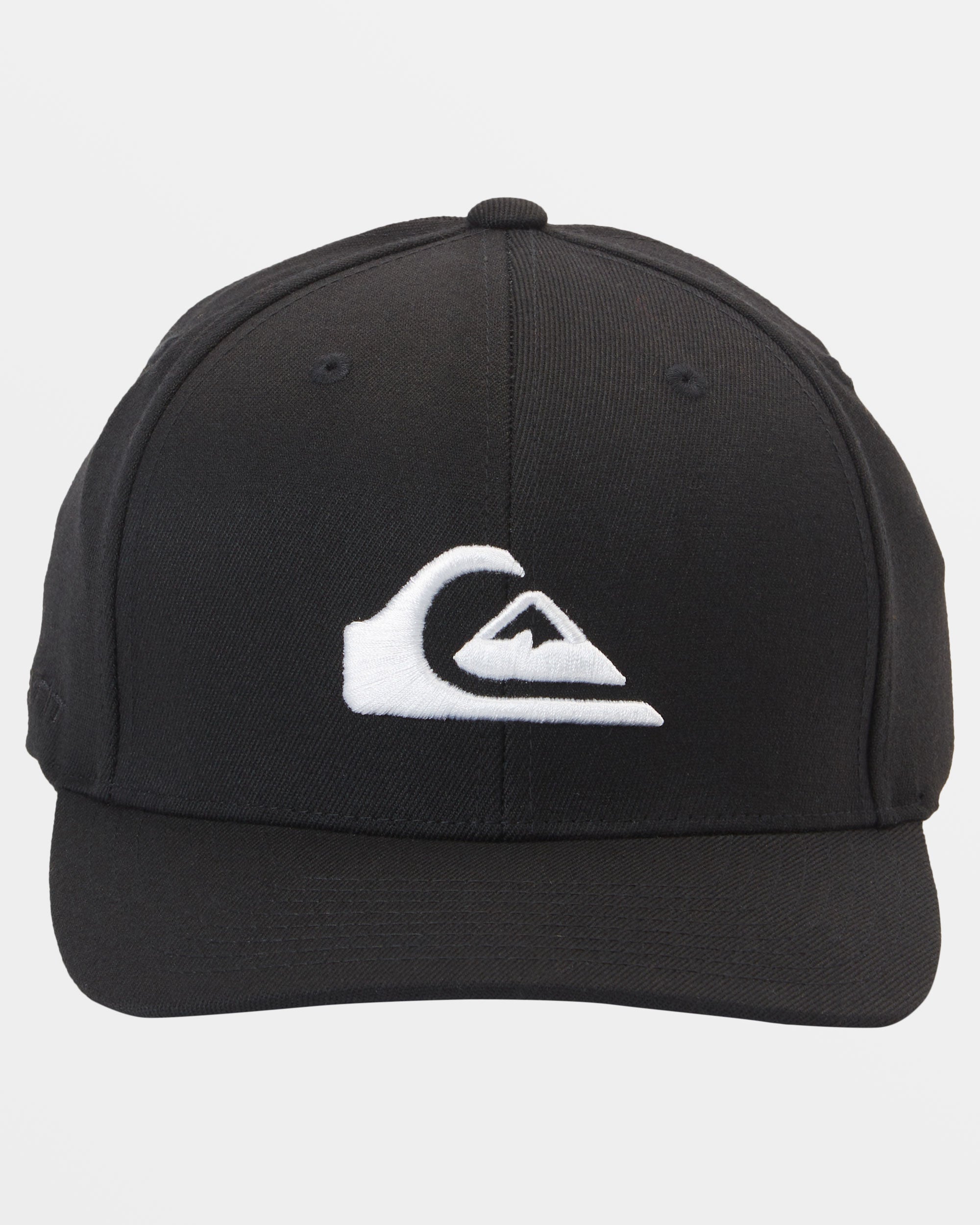 Mountain And Wave Flexfit Hat - Black/White - Image 3