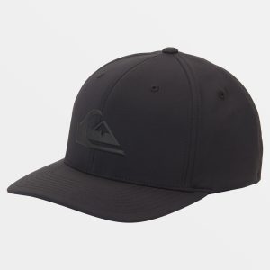 Amped Up Flexifit Hat - True Black