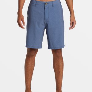 Union Heather Amphibian 20 Hybrid Shorts - Vintage Indigo