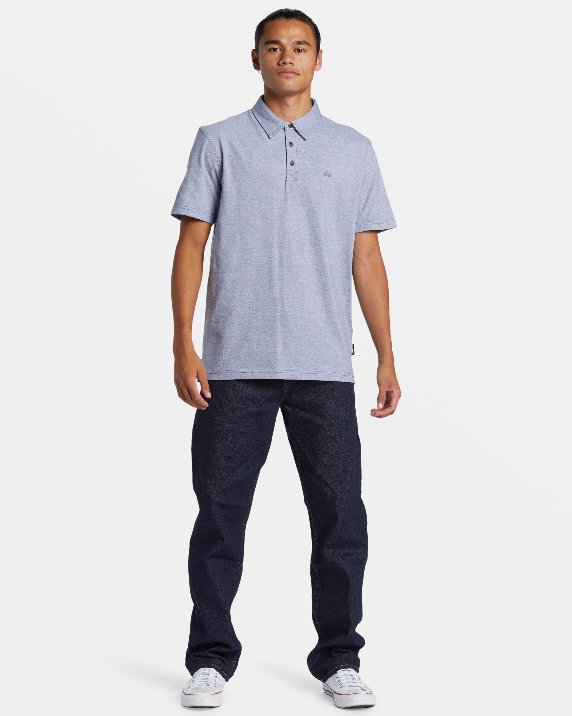 Sunset Cruise Polo Shirt - Vintage Indigo - Image 3