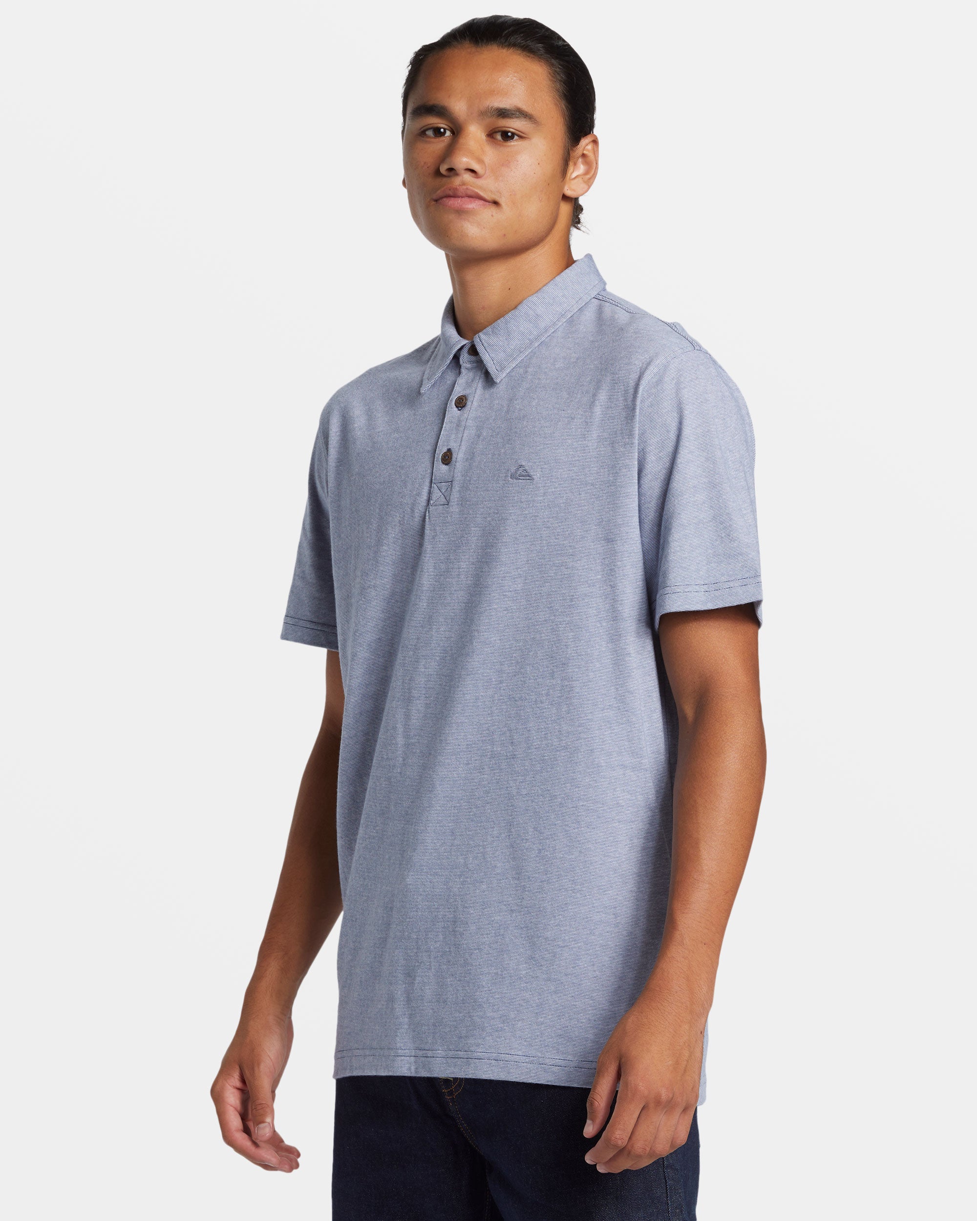 Sunset Cruise Polo Shirt - Vintage Indigo - Image 4
