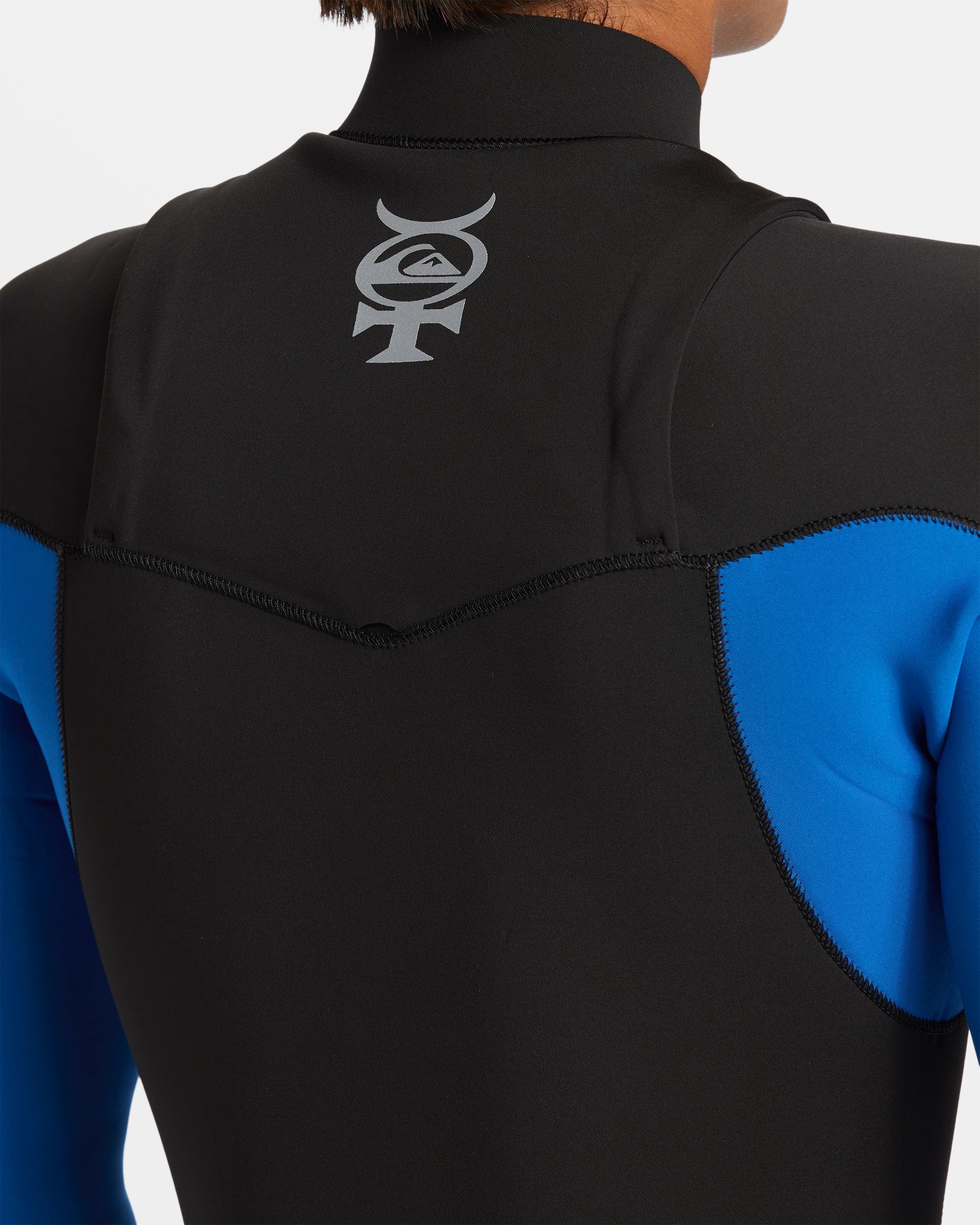 4/3mm Mercury Chest Zip GBS Wetsuit - Olympian Blue - Image 6