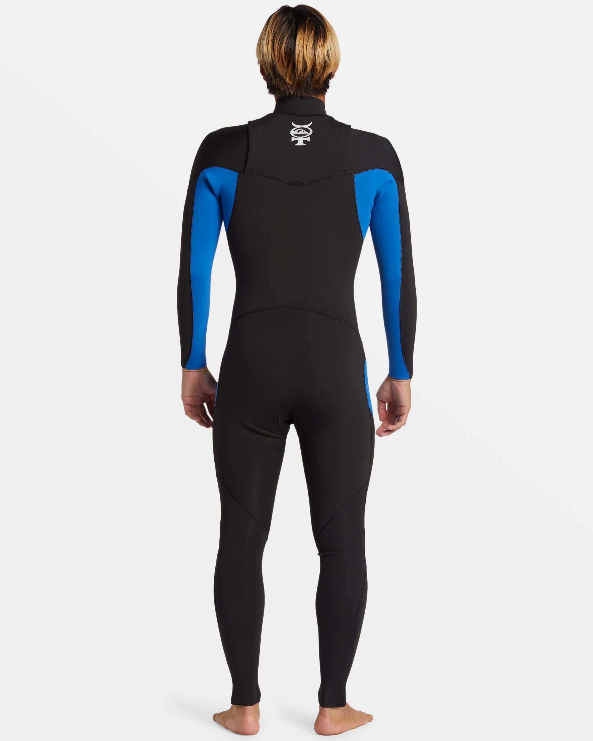 3/2mm Mercury Chest Zip GBS Wetsuit - Olympian Blue - Image 2