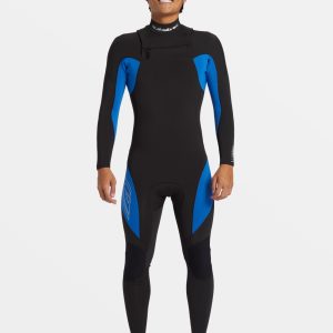 3/2mm Mercury Chest Zip GBS Wetsuit - Olympian Blue