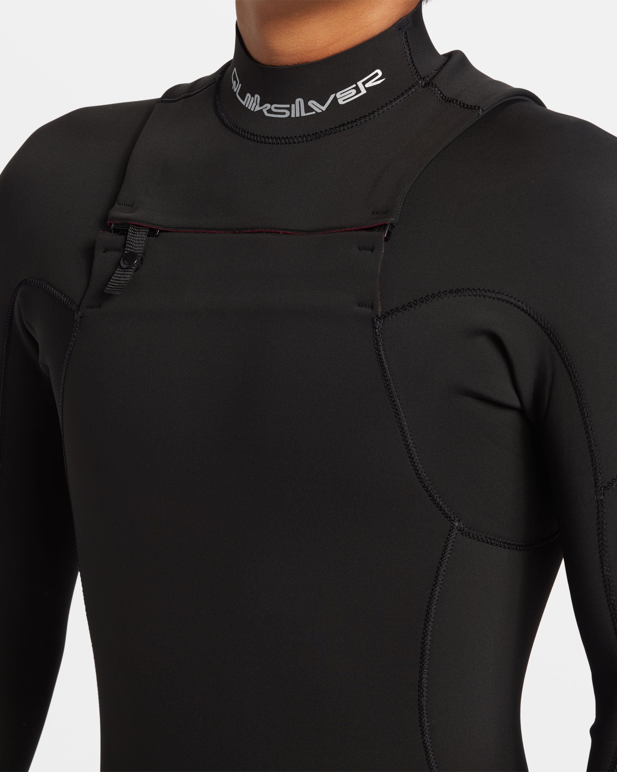 3/2mm Mercury Chest Zip GBS Wetsuit - High Risk Red - Image 7