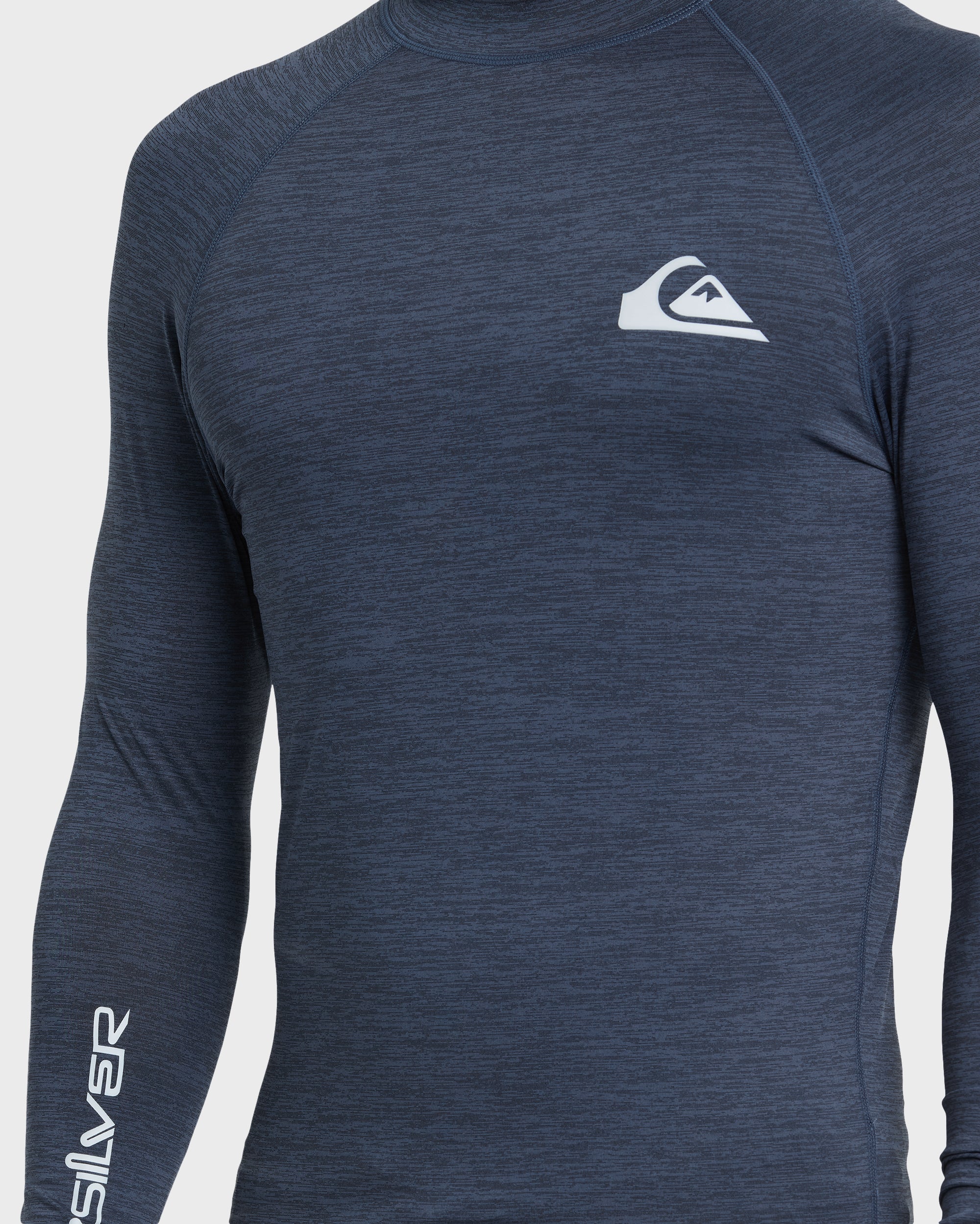 Everyday Upf 50 Long Sleeve Rashguard - Vintage Indigo Heather - Image 5