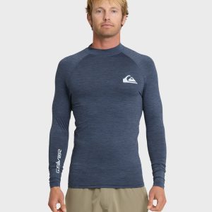 Everyday Upf 50 Long Sleeve Rashguard - Vintage Indigo Heather