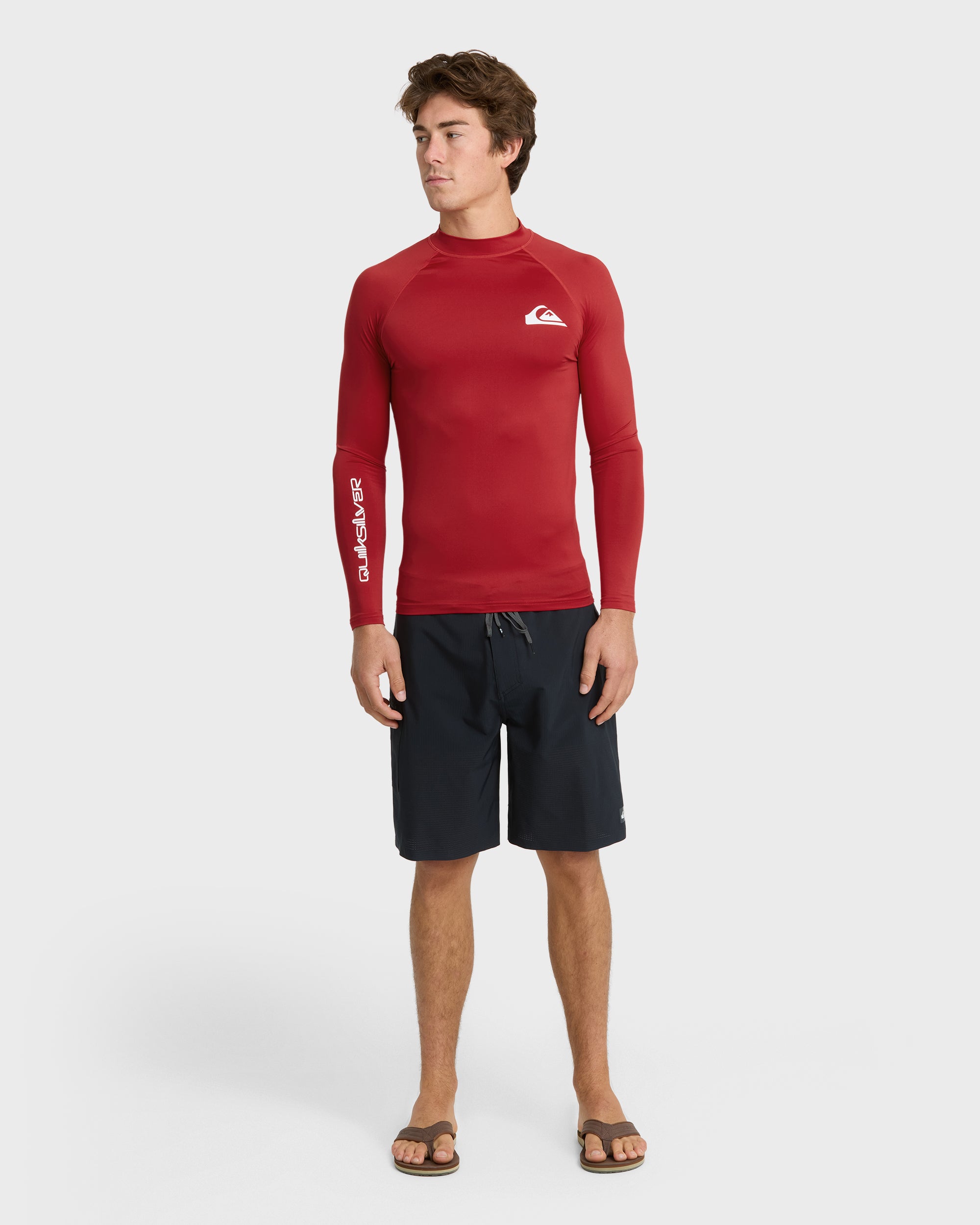Everyday Upf 50 Long Sleeve Rashguard - Salsa - Image 3