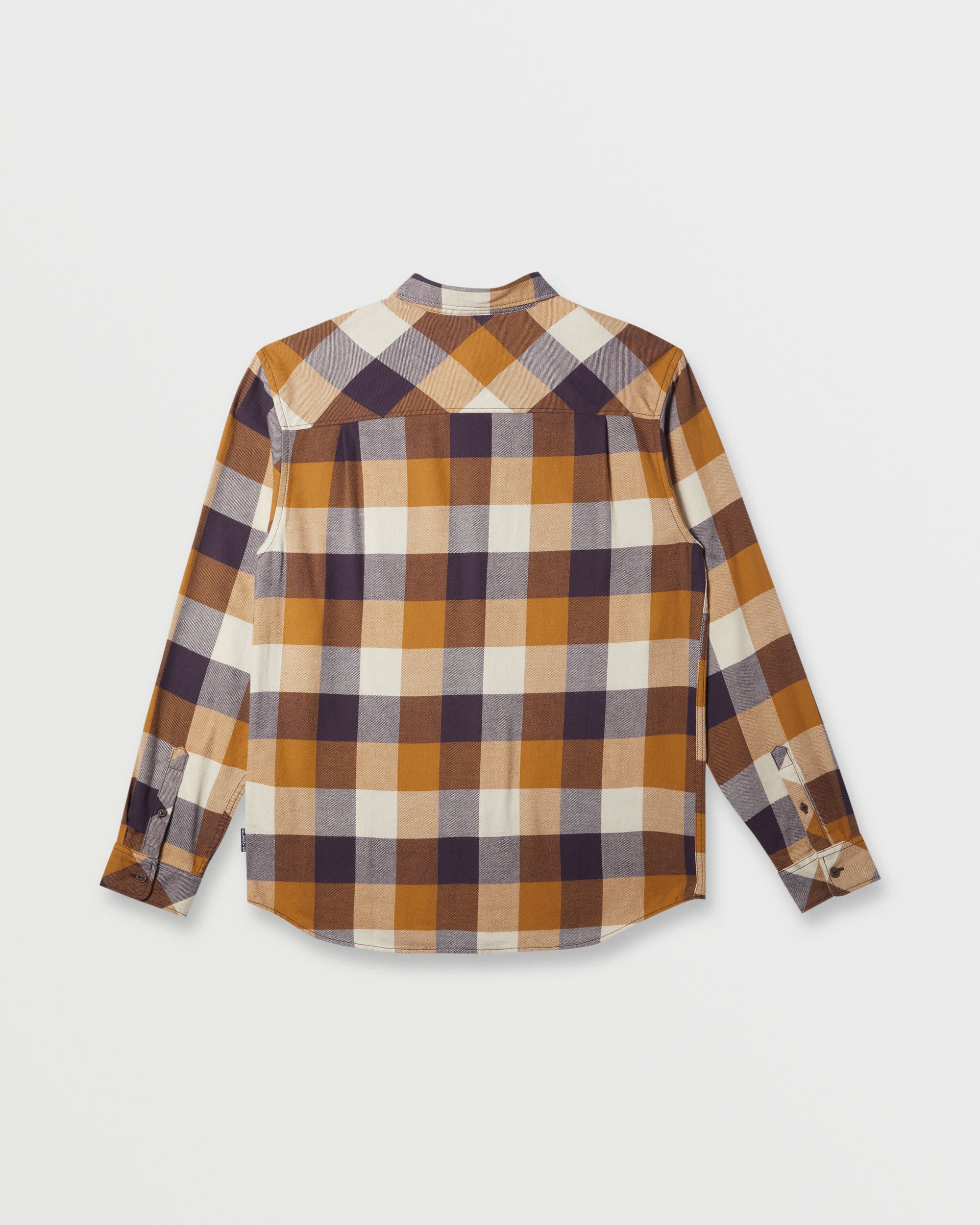Motherfly Long Sleeve Flannel - Bone Brown Motherfly Flannel - Image 2