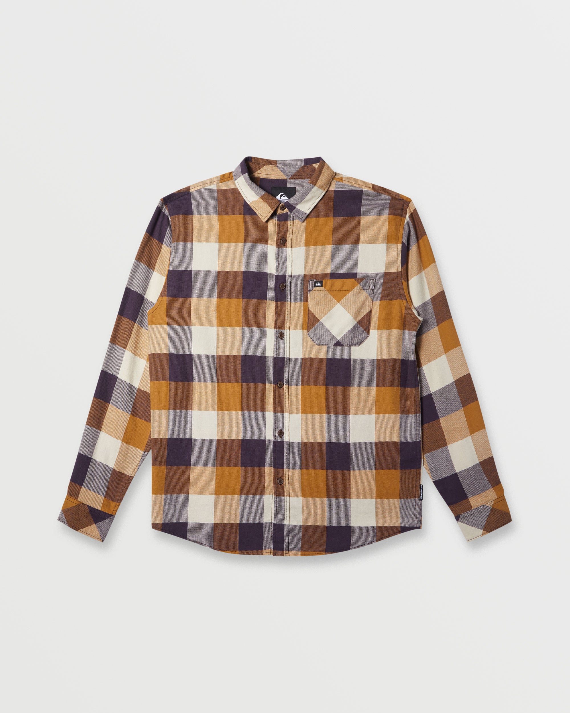 Motherfly Long Sleeve Flannel - Bone Brown Motherfly Flannel
