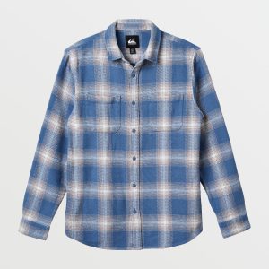 DNA Long Sleeve Flannel Shirt - Coronet Blue Print