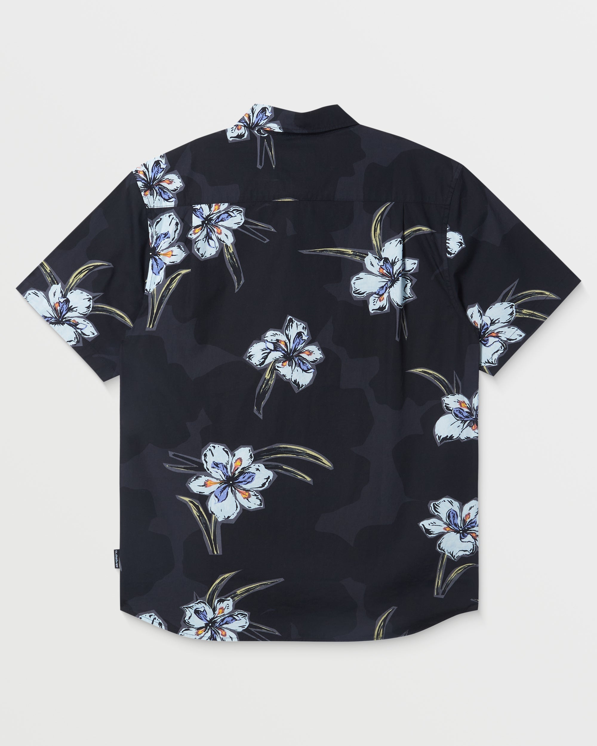 Apero Organic Classics Short Sleeve Shirt - Black - Image 2