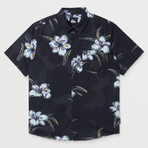 Apero Organic Classics Short Sleeve Shirt - Black