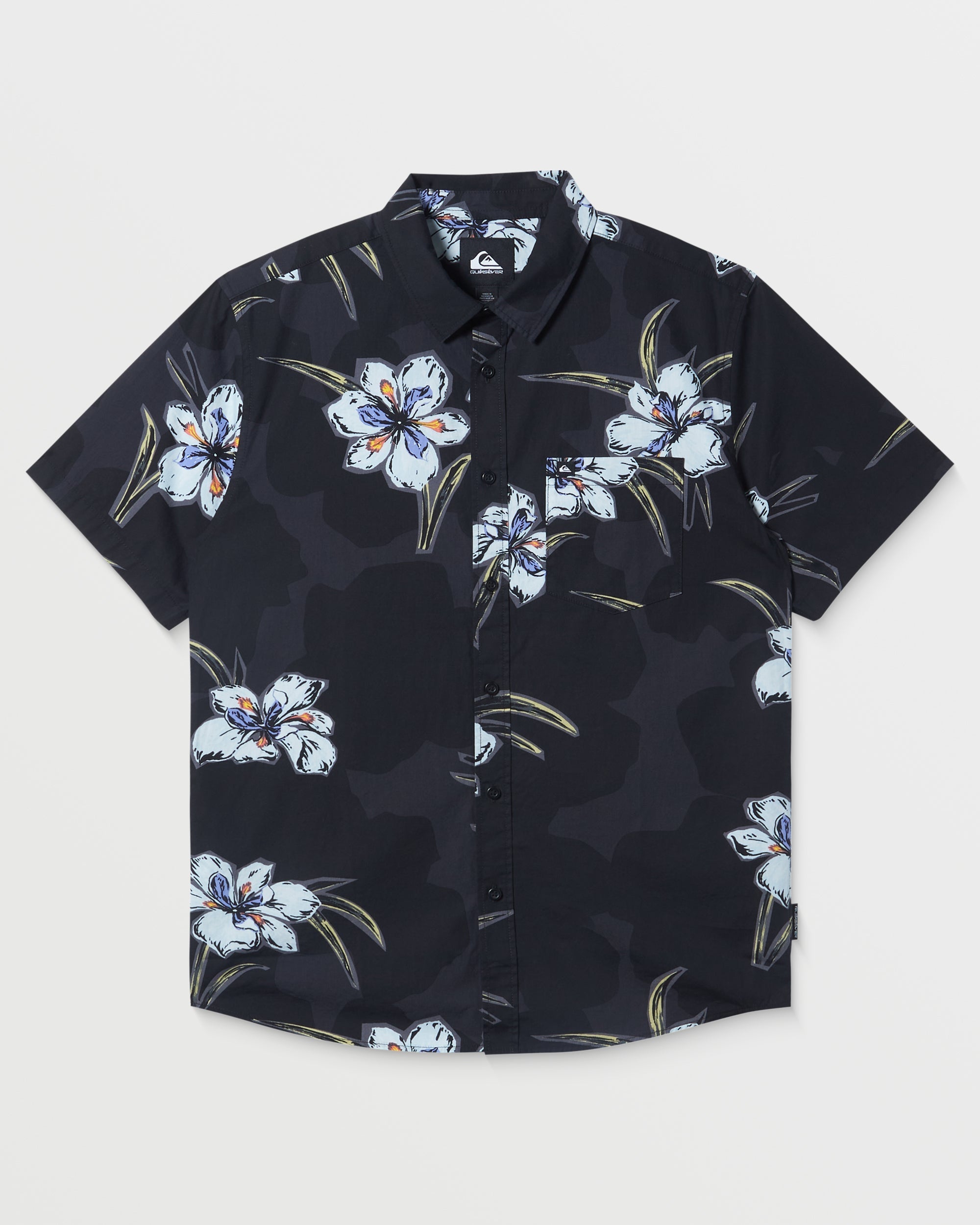 Apero Organic Classics Short Sleeve Shirt - Black