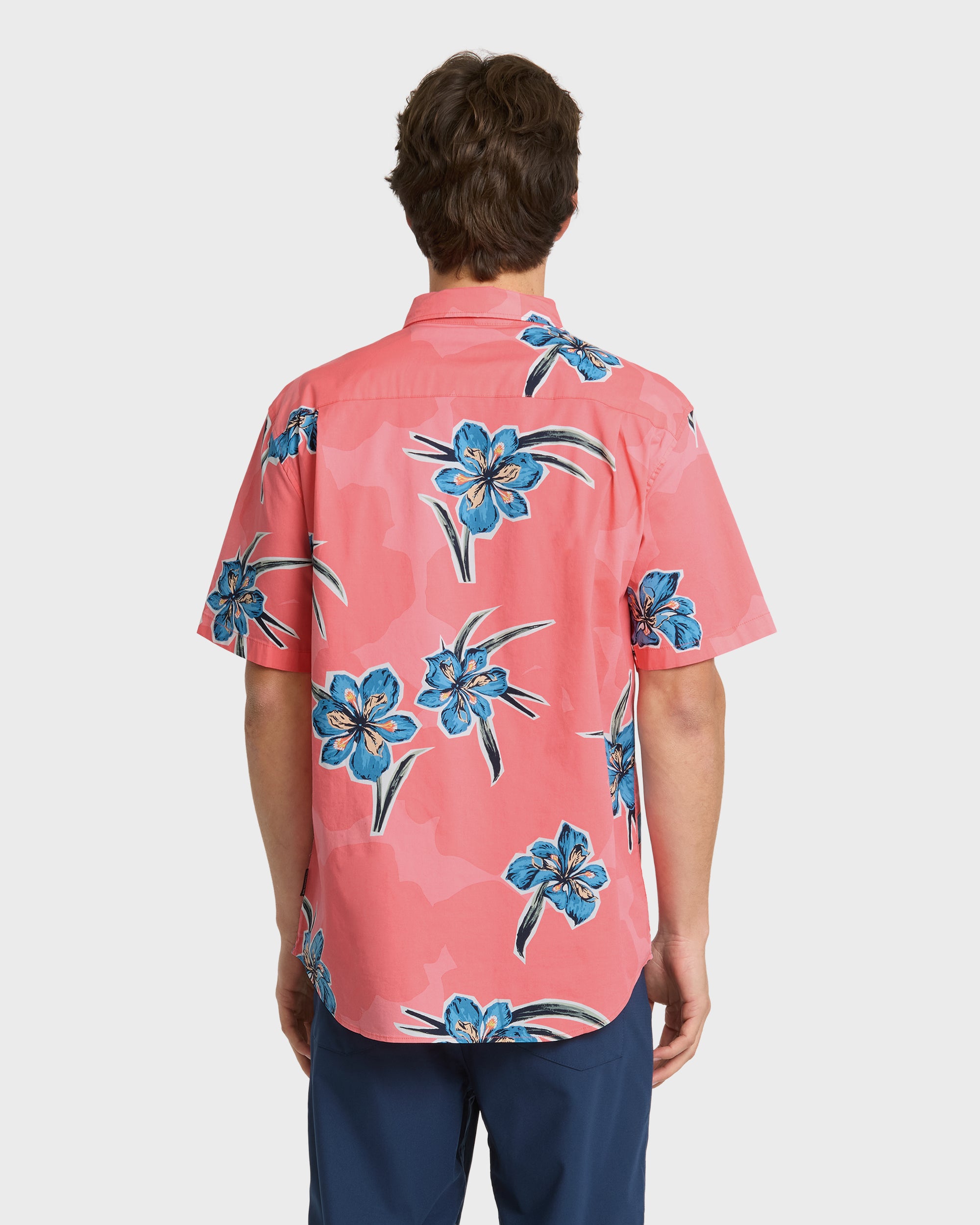 Apero Organic Classics Short Sleeve Shirt - Strawberry Print - Image 2
