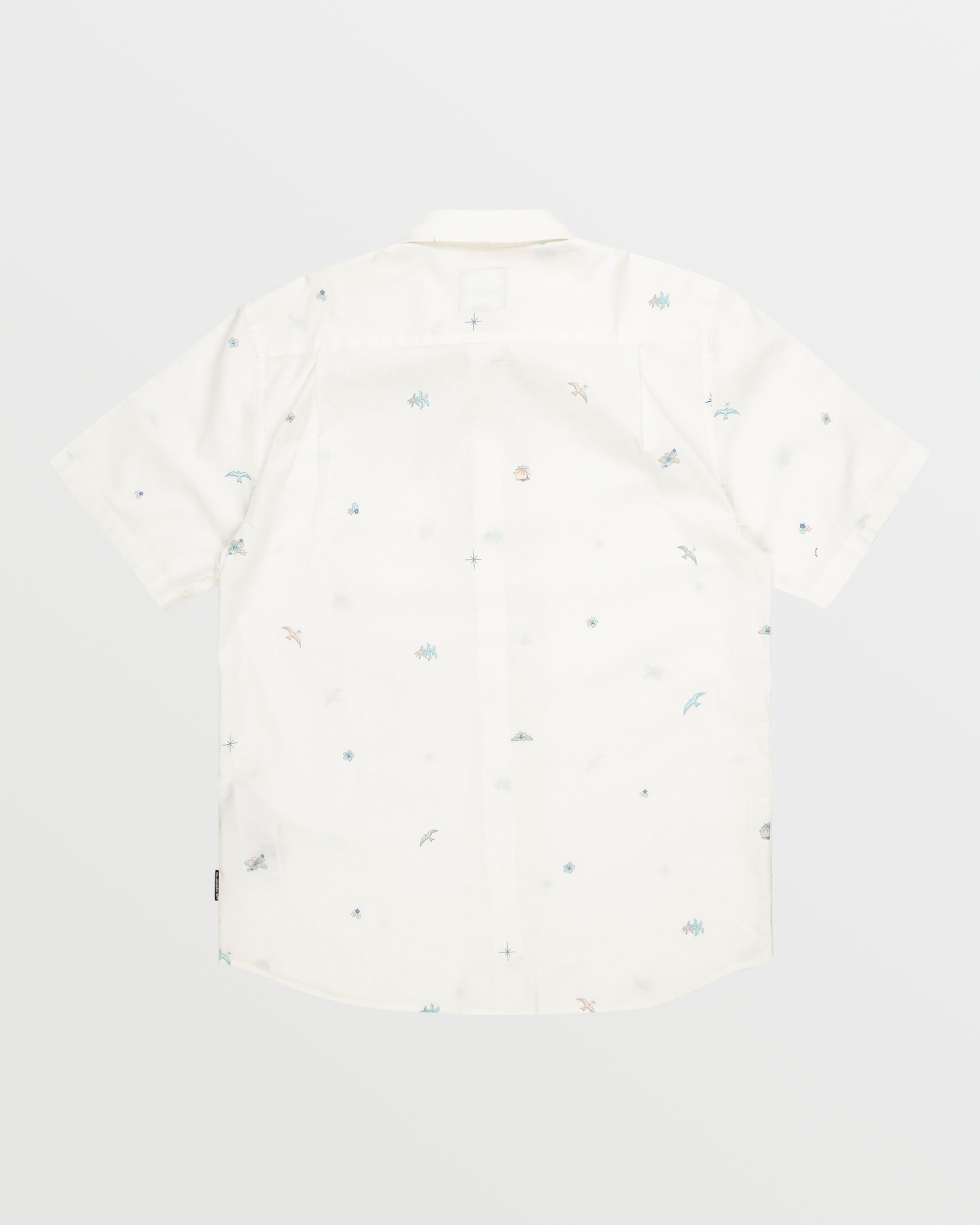 Apero Tropic Mini Classics Short Sleeve Shirt - Marshmellow Print - Image 2