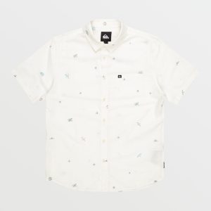Apero Tropic Mini Classics Short Sleeve Shirt - Marshmellow Print