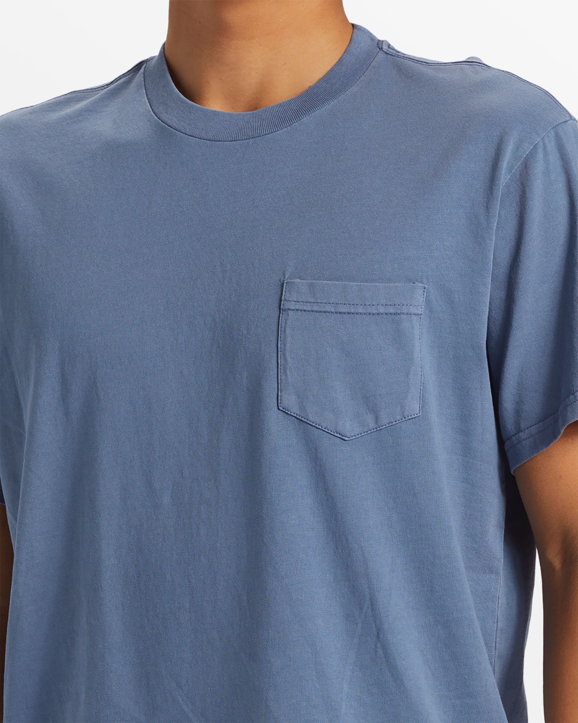 Salt Water Pocket Tee T-Shirt - Vintage Indigo - Image 5