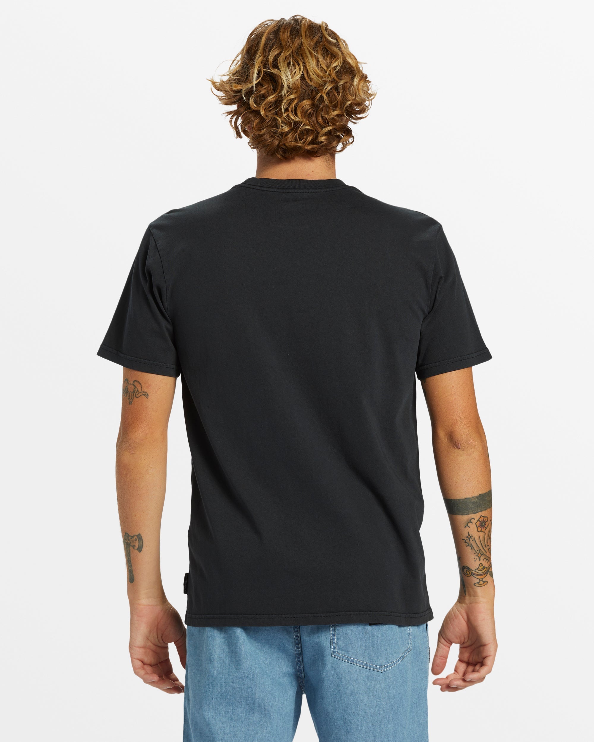 Salt Water Pocket Tee T-Shirt - Black - Image 2