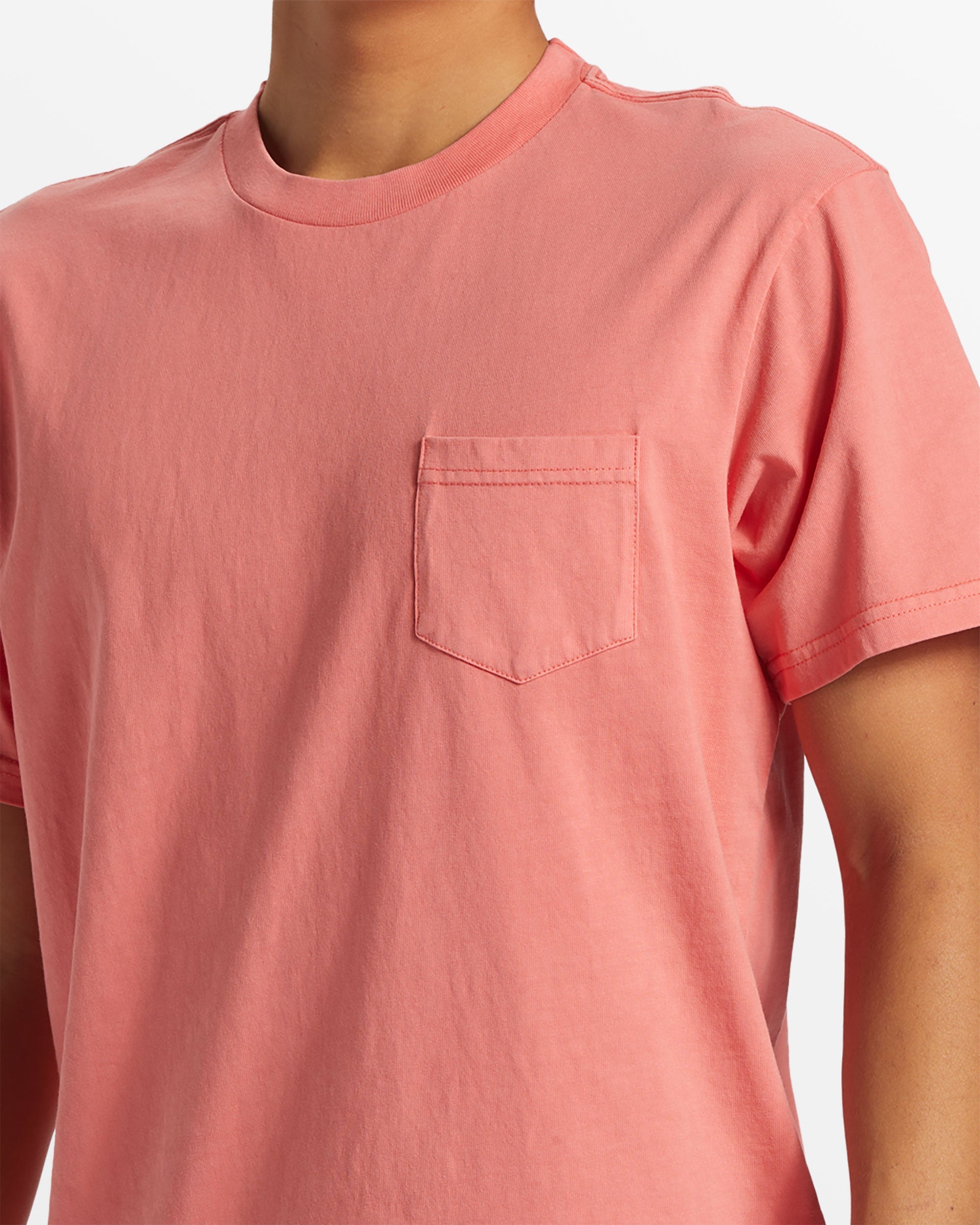 Salt Water Pocket Tee T-Shirt - Spiced Coral - Image 5