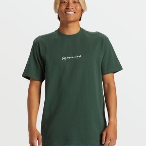 Rushed Logo DNA T-Shirt - Forest