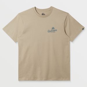 Palm Script T-Shirt - Plaza Taupe
