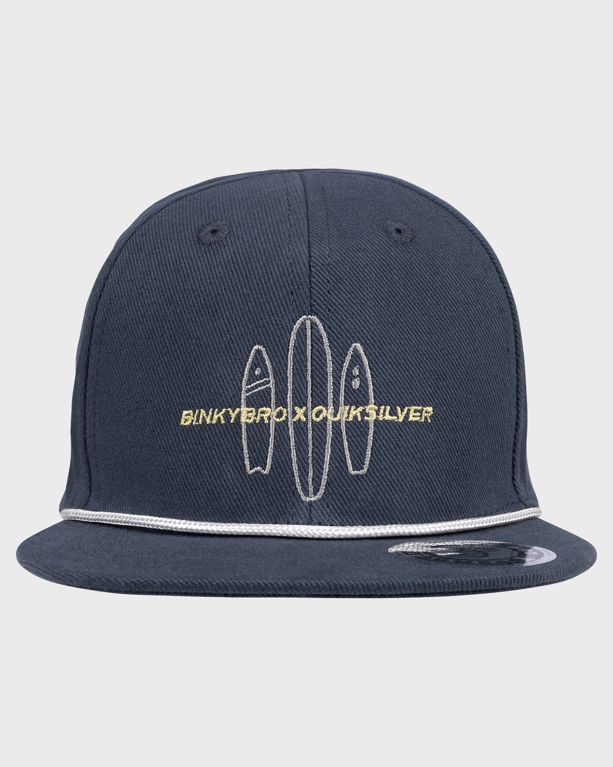 BinkyBro x Quiksilver Navy Hat - Image 2