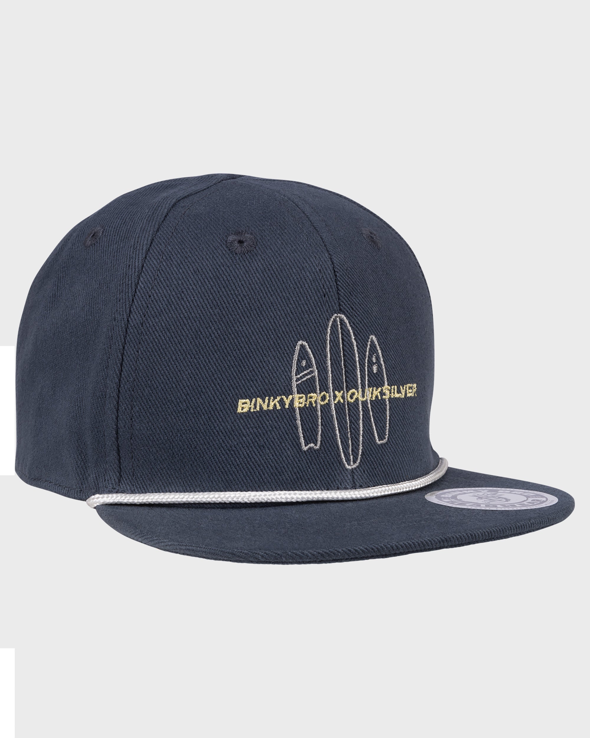 BinkyBro x Quiksilver Navy Hat - Image 3