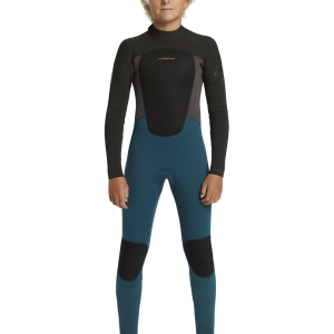 5/4/3 Prologue Boys Back Zip Wetsuit - Midnight Turquoise