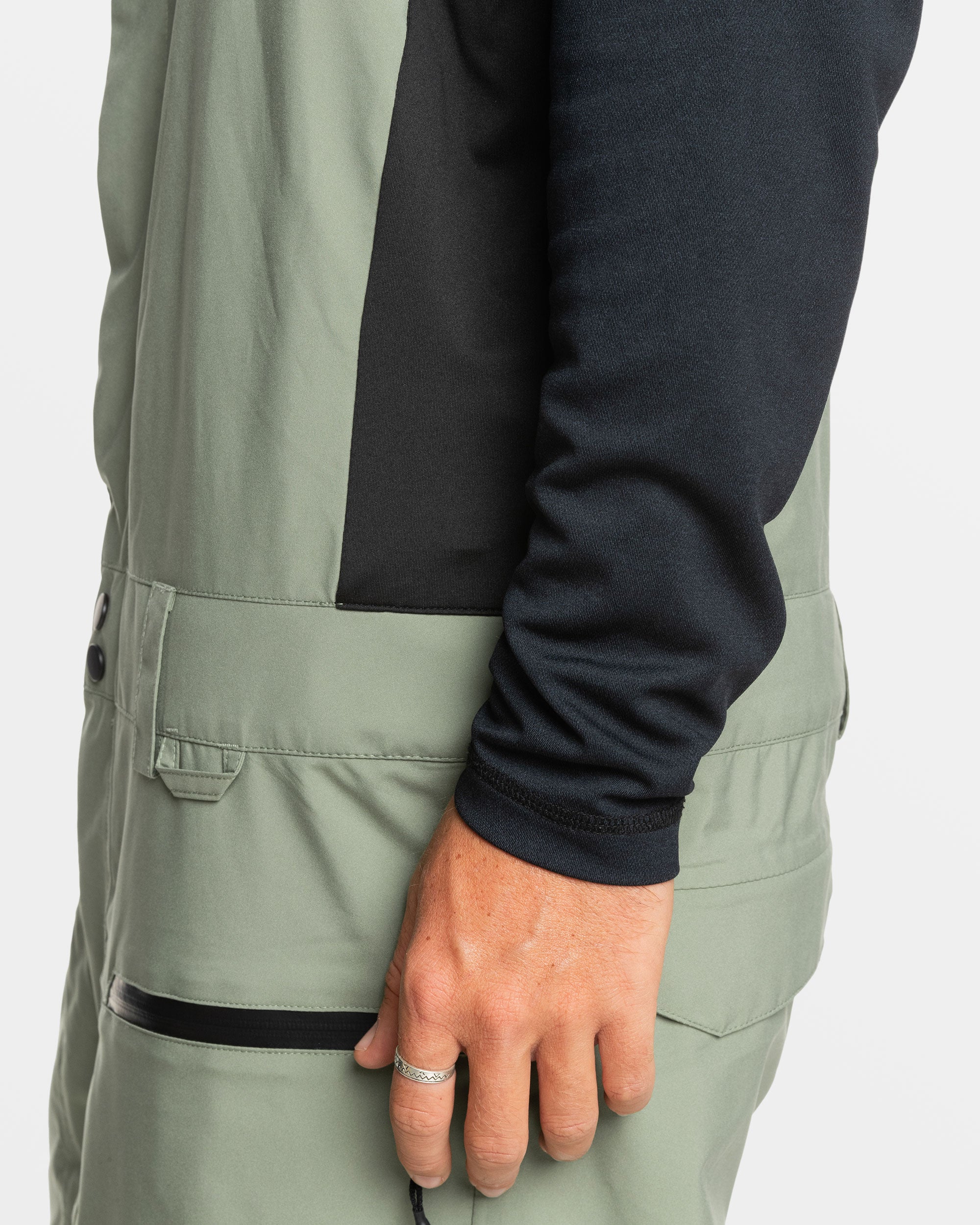 Utility Bib Snow Pants - Sea Spray - Image 8