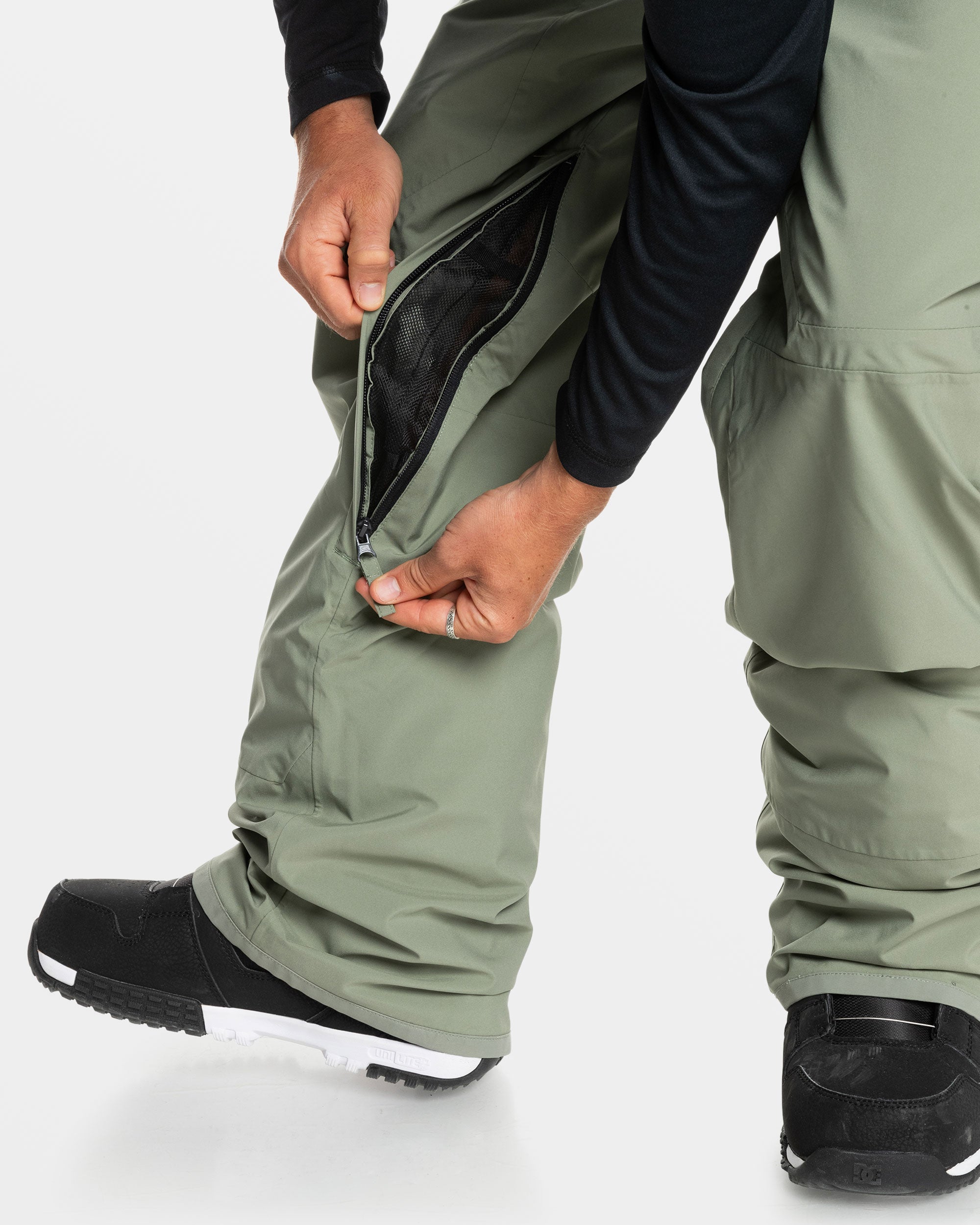 Utility Bib Snow Pants - Sea Spray - Image 10