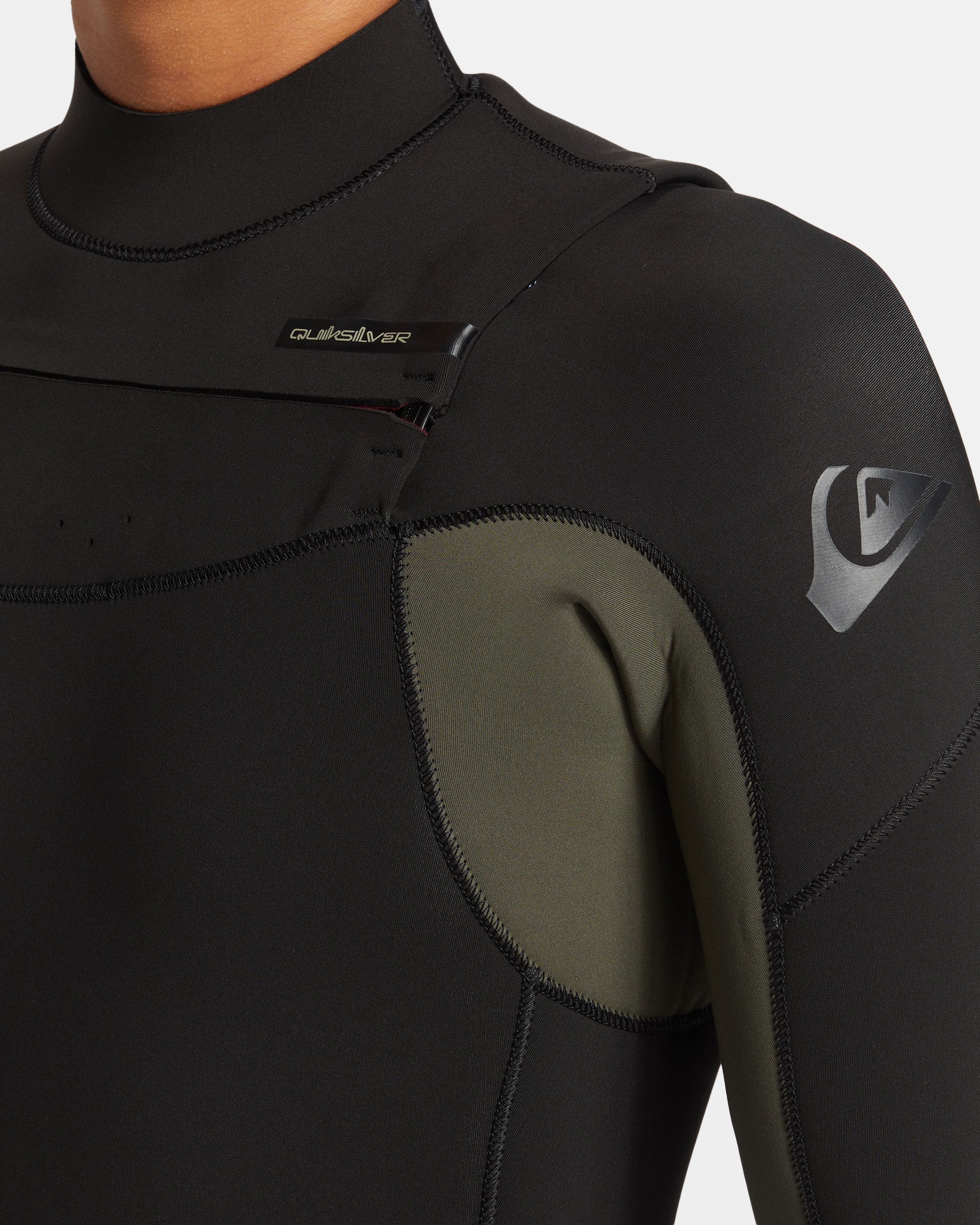 3/2mm Everyday Sessions GBS Chest Zip Wetsuit - Thyme - Image 11