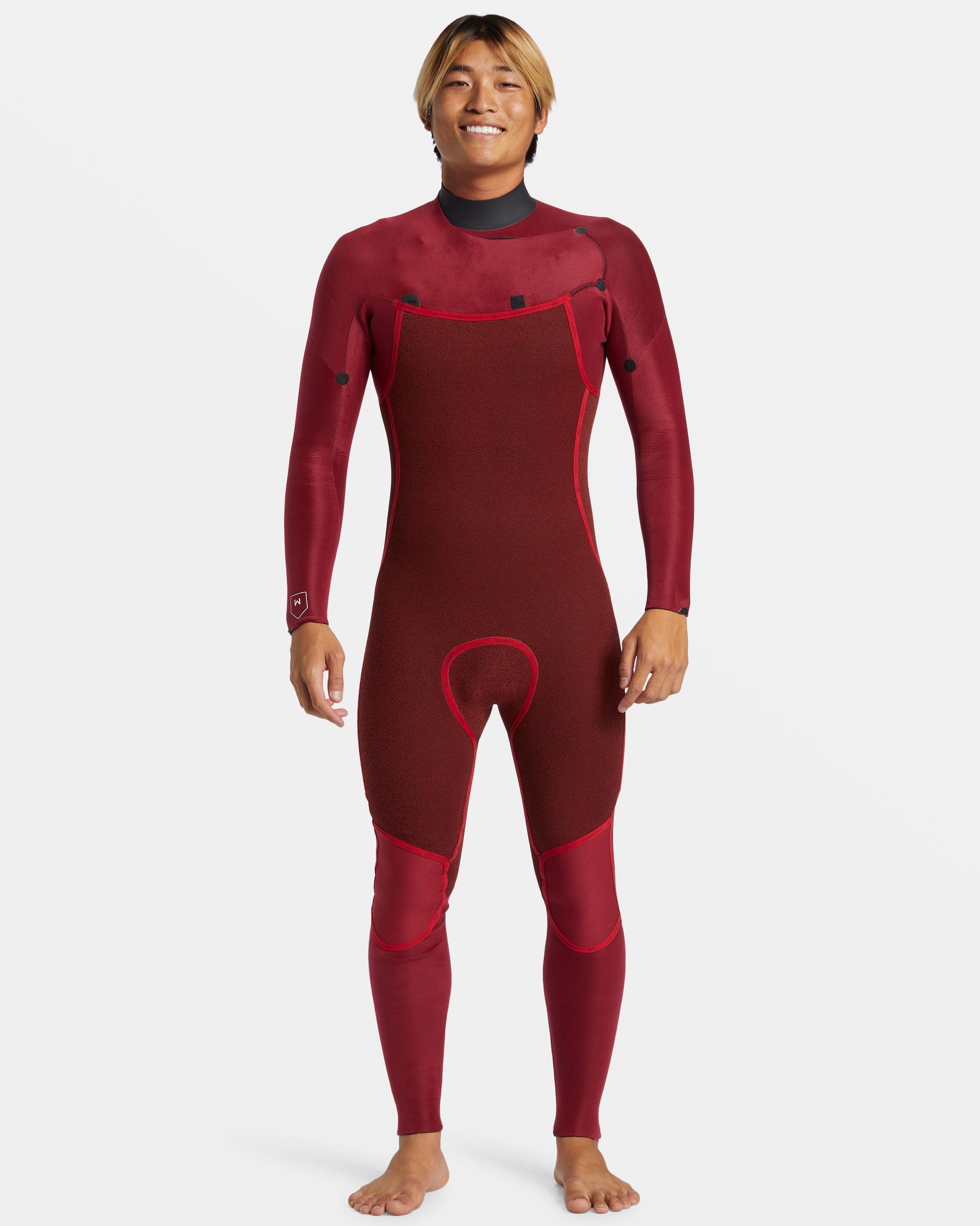 3/2mm Everyday Sessions GBS Chest Zip Wetsuit - Thyme - Image 3