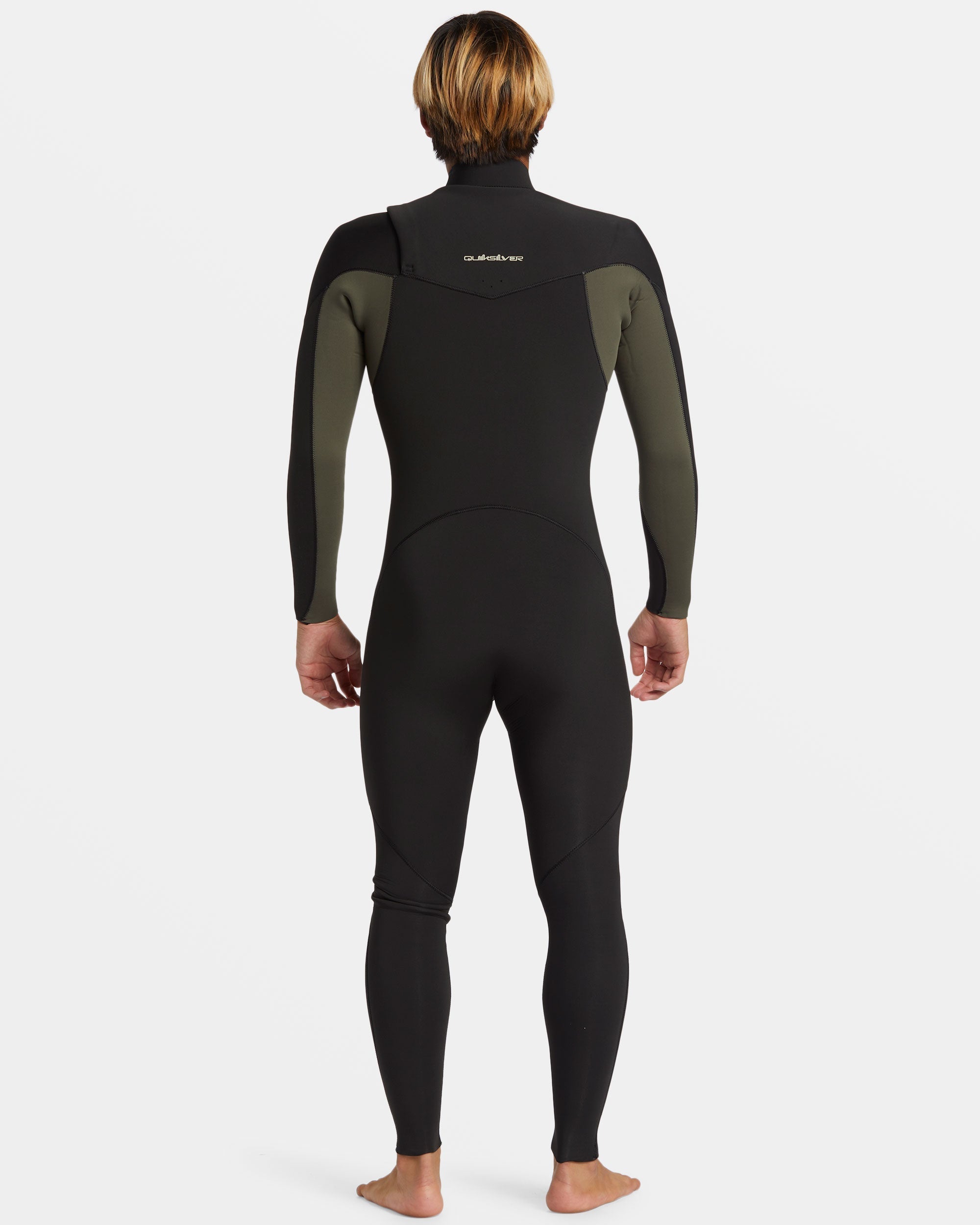 3/2mm Everyday Sessions GBS Chest Zip Wetsuit - Thyme - Image 5
