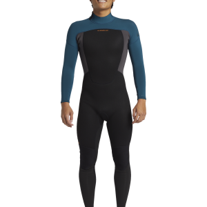 3/2 Prologue Back Zip Fullsuit - Midnight Turquoise