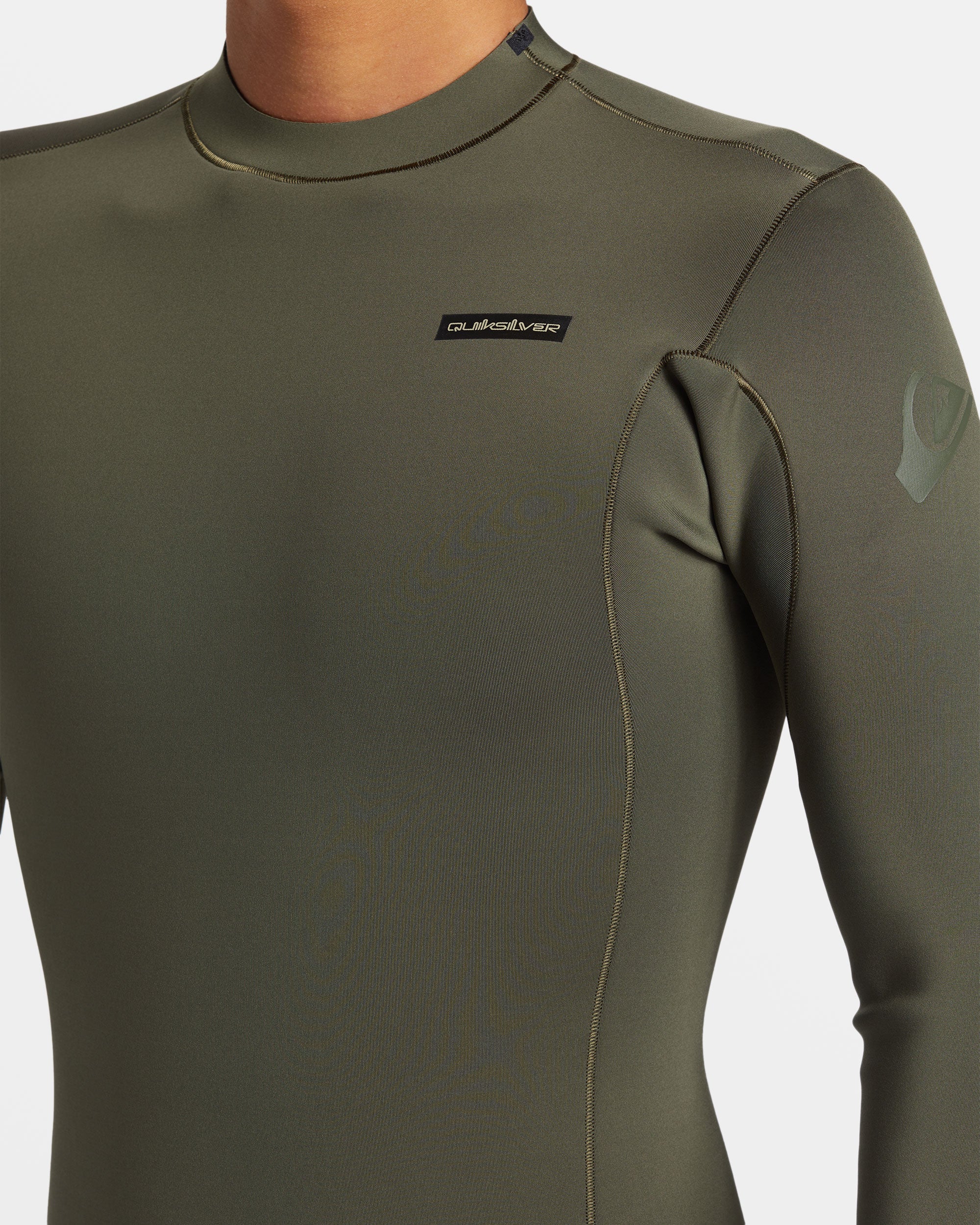 1.5mm Everyday Sessions Q-Lock Wetsuit Jacket - Thyme - Image 9