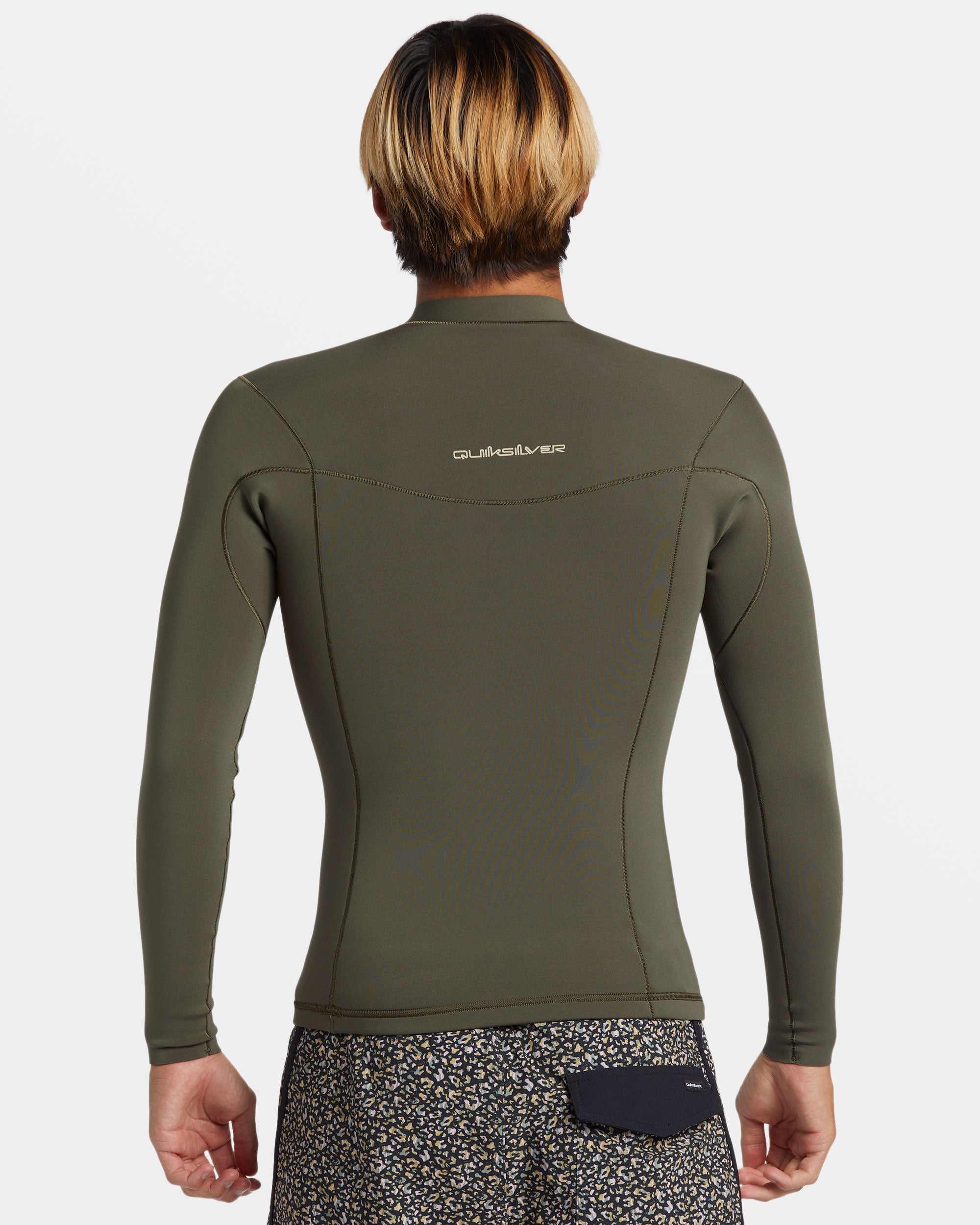 1.5mm Everyday Sessions Q-Lock Wetsuit Jacket - Thyme - Image 3