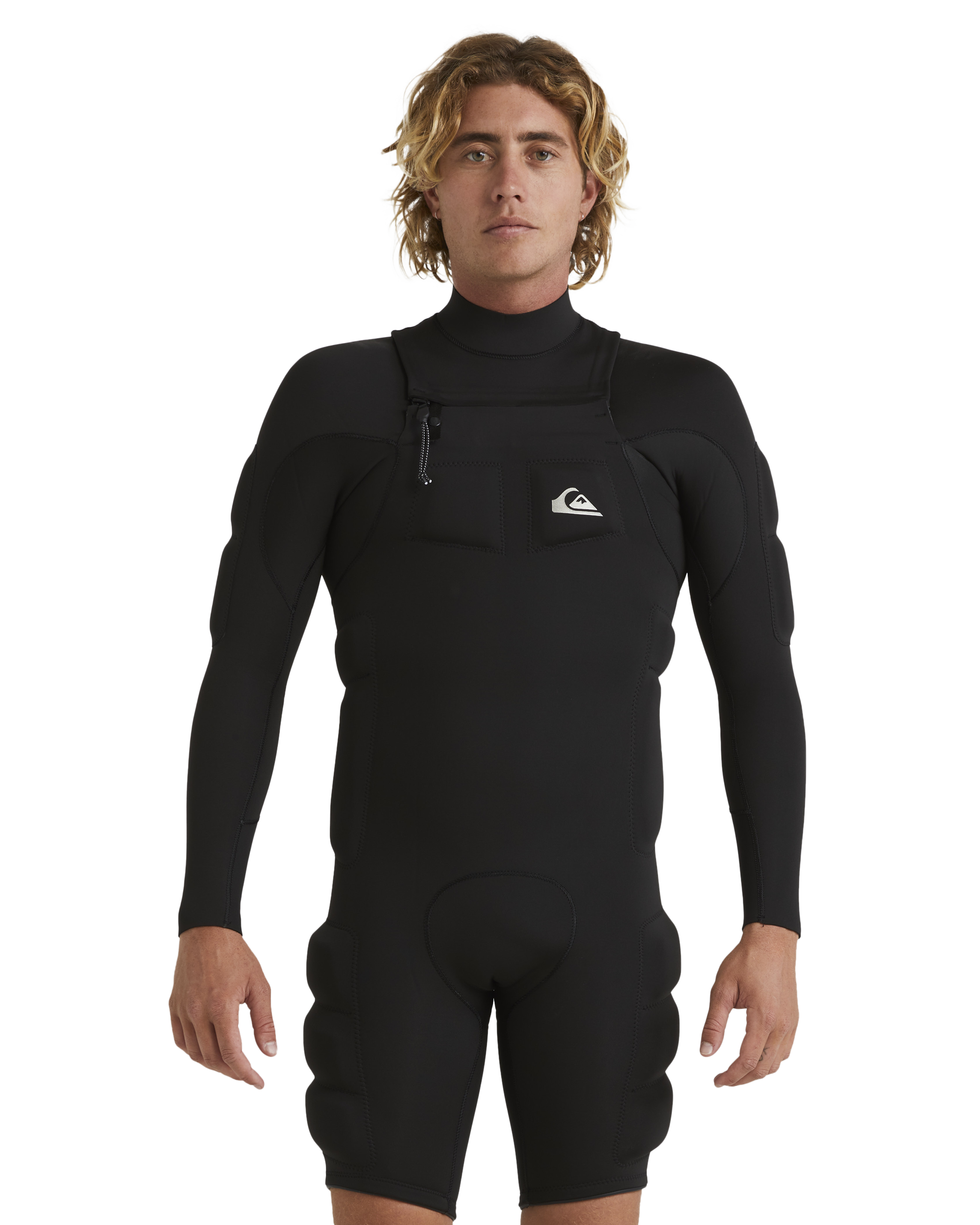 2Mm Highline Pro Impact Short John Impact Wetsuit - Black